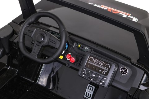 Buggy Clash na akumulator dla 2 dzieci Czarny + Pilot + Napęd 4x4 + Regulacja siedzenia + Radio MP3 + LED Buggy Clash na akumulator dla 2 dzieci Czarny + Pilot + Napęd 4x4 + Regulacja siedzenia + Radio MP3 + LED