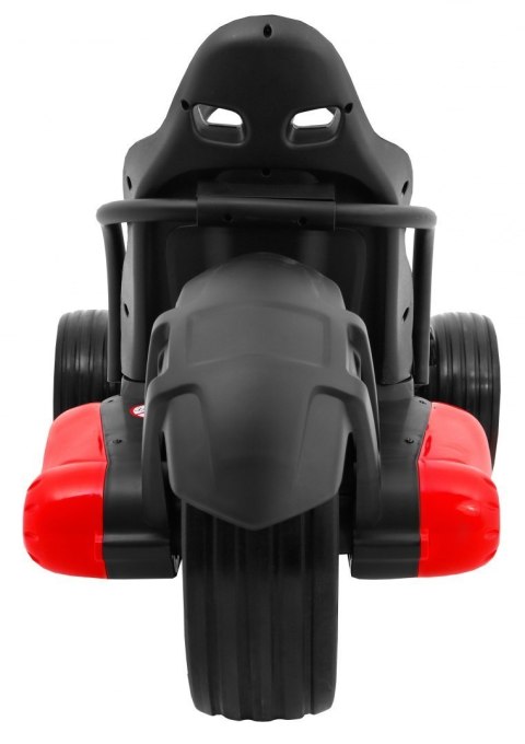 Gokart na akumulator Bolid XR-1 dla dzieci Czerwony + Regulowana kierownica + Profilowane siedzenie Gokart na akumulator Bolid XR-1 dla dzieci Czerwony + Regulowana kierownica + Profilowane siedzenie