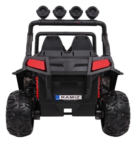 Grand Buggy Strong Lift dla dzieci Biały + Napęd 4x4 + Pilot + Bagażnik + Radio MP3 + LED Grand Buggy Strong Lift dla dzieci Biały + Napęd 4x4 + Pilot + Bagażnik + Radio MP3 + LED