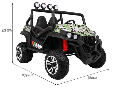 Grand Buggy Strong Lift dla dzieci Moro + Napęd 4x4 + Pilot + Bagażnik + Radio MP3 + LED Grand Buggy Strong Lift dla dzieci Moro + Napęd 4x4 + Pilot + Bagażnik + Radio MP3 + LED