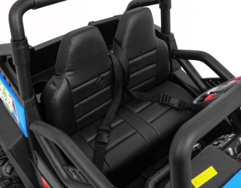 Grand Buggy Strong Lift dla dzieci Niebieski + Napęd 4x4 + Pilot + Bagażnik + Radio MP3 + LED Grand Buggy Strong Lift dla dzieci Niebieski + Napęd 4x4 + Pilot + Bagażnik + Radio MP3 + LED