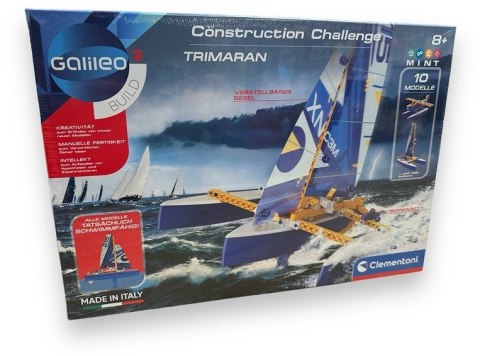 Clementoni klocki Galileo Construction Trimaran Clementoni klocki Galileo Construction Trimaran