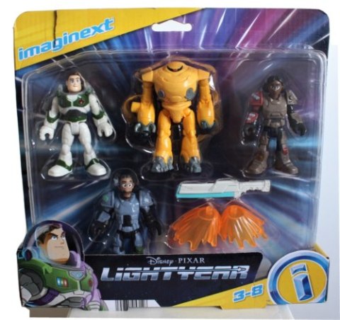 Fisher Price Imaginext Lightyear Zap Patrol 4pak Fisher Price Imaginext Lightyear Zap Patrol 4pak
