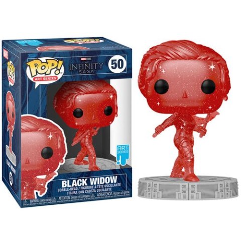 Funko POP! Marvel Infinity Wraps Black Widow 50 Art case figurka