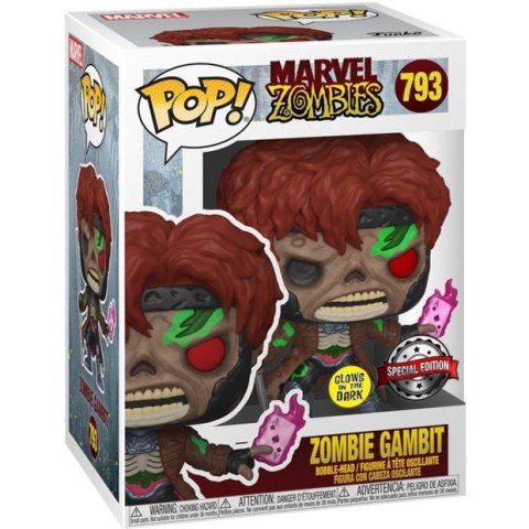 Funko POP! Marvel Zombies Zombie Gambit 793 SE Glow