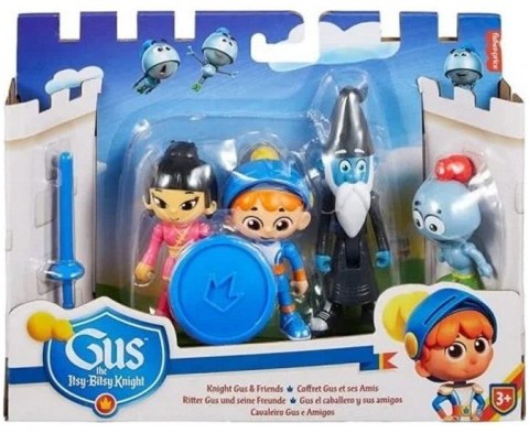 MATTEL Gus Mały Wielki Rycerz Gus 4 pak 10cm MATTEL Gus Mały Wielki Rycerz Gus 4 pak 10cm
