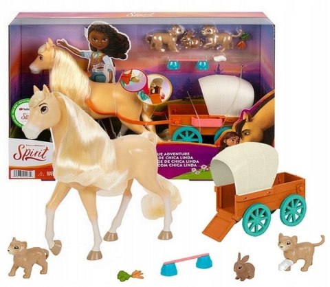 Mattel Dream Works Mustang Spirit Koń Chica Linda HCH50