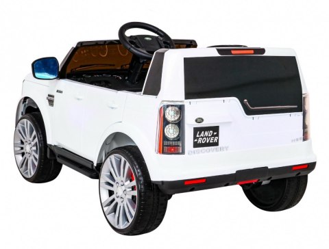 Land Rover Discovery Autko elektryczne dla dzieci Biały SUV + Pilot Land Rover Discovery Autko elektryczne dla dzieci Biały SUV + Pilot