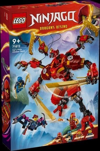 LEGO(R) NINJAGO 71812 Wspinaczkowy mech ninja Kaia LEGO(R) NINJAGO 71812 Wspinaczkowy mech ninja Kaia