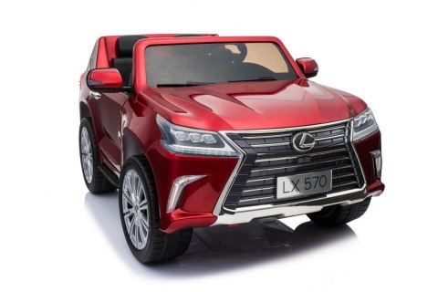 Lexus LX570 Lakierowane Autko dla 2 dzieci Czerwony SUV + Pilot Lexus LX570 Lakierowane Autko dla 2 dzieci Czerwony SUV + Pilot