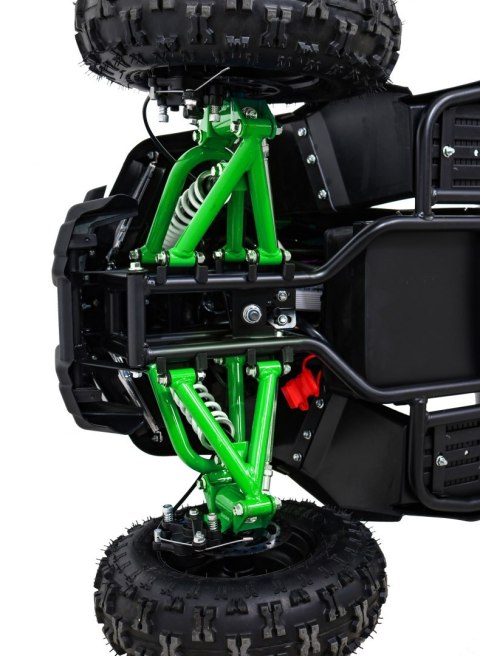 Quad HIPERFECT na akumulator Zielony 35km/h + Silnik 1000W + Koła pompowane + Regulacja siedzenia Quad HIPERFECT na akumulator Zielony 35km/h + Silnik 1000W + Koła pompowane + Regulacja siedzenia