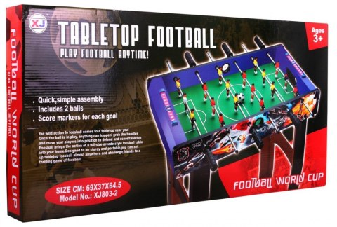 Stół do gry w Piłkarzyki dla dzieci 3+ Płyta MDF + 6 gilli Gra zręcznościowa Stół do gry w Piłkarzyki dla dzieci 3+ Płyta MDF + 6 gilli Gra zręcznościowa