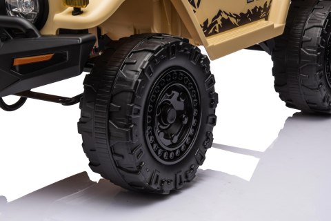 Toyota FJ Cruiser dla dzieci Beżowy + Pilot + Napęd 4x4 + Audio LED + EVA + Wolny Start Toyota FJ Cruiser dla dzieci Beżowy + Pilot + Napęd 4x4 + Audio LED + EVA + Wolny Start