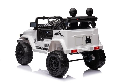Toyota FJ Cruiser dla dzieci Biały + Pilot + Napęd 4x4 + Audio LED + EVA + Wolny Start Toyota FJ Cruiser dla dzieci Biały + Pilot + Napęd 4x4 + Audio LED + EVA + Wolny Start