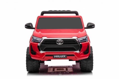 Toyota Hilux na akumulator dla dzieci Czerwony Pickup + Napęd 4x4 + Pilot Toyota Hilux na akumulator dla dzieci Czerwony Pickup + Napęd 4x4 + Pilot