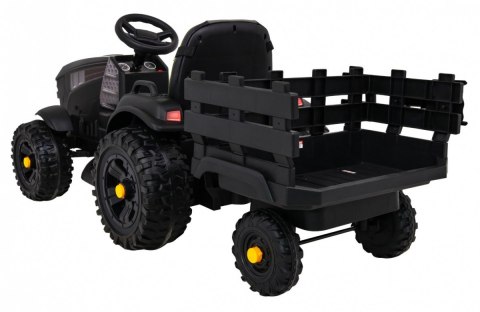 Traktor Titanium Z Przyczepą Czarny Traktor Titanium Z Przyczepą Czarny