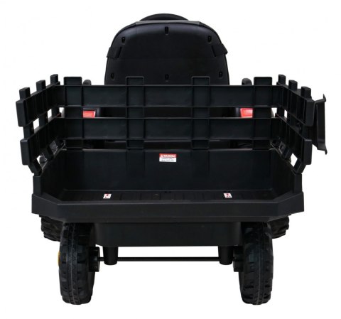 Traktor Titanium Z Przyczepą Czarny Traktor Titanium Z Przyczepą Czarny