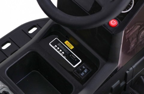 Traktor Titanium Z Przyczepą Czarny Traktor Titanium Z Przyczepą Czarny