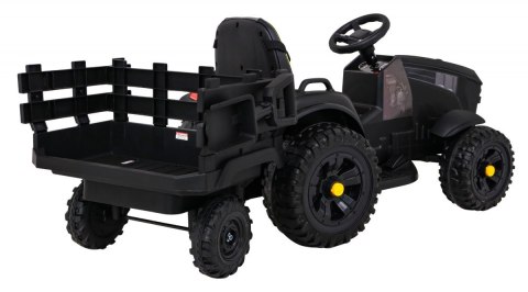 Traktor Titanium Z Przyczepą Czarny Traktor Titanium Z Przyczepą Czarny