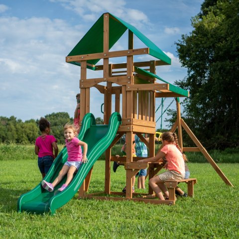 BACKYARD DISCOVERY Belmont Drewniany Plac Zabaw 6w1 BACKYARD DISCOVERY Belmont Drewniany Plac Zabaw 6w1