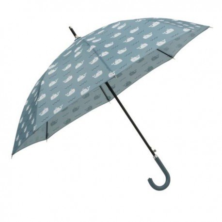 Fresk parasolka wieloryb Fresk parasolka wieloryb