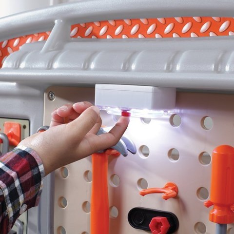 STEP2 Duży Warsztat dla Dzieci Kącik majsterkowicza Światlo + 45 Akcesoria STEP2 Duży Warsztat dla Dzieci Kącik majsterkowicza Światlo + 45 Akcesoria