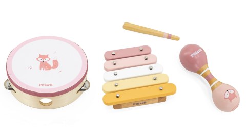 VIGA PolarB Zestaw Instrumentów Muzycznych Różowy VIGA PolarB Zestaw Instrumentów Muzycznych Różowy
