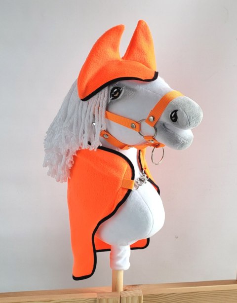 Zestaw dla Hobby Horse A3: derka + nauszniki - neon orange Zestaw dla Hobby Horse A3: derka + nauszniki - neon orange