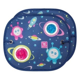 BENBAT BENB-SS602 Zasłonka przeciwsłoneczna na szybę 2 szt. Kosmos