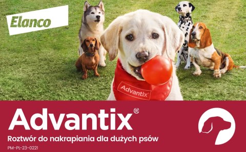 Bayer Advantix Krople Na Kleszcze I Pchły 4ml