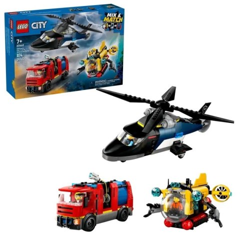 CITY ZESTAW Z HELIKOPTEREM CITY ZESTAW Z HELIKOPTEREM