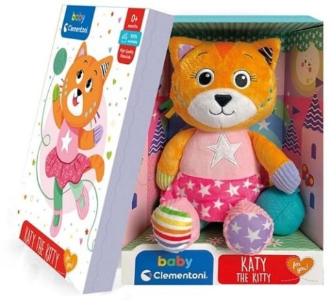 Clementoni Kot Katie interaktywna maskotka 30cm Clementoni Kot Katie interaktywna maskotka 30cm