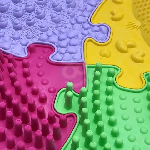 WOOPIE Mata Sensoryczna Ortopedyczna Puzzle 5 el. WOOPIE Mata Sensoryczna Ortopedyczna Puzzle 5 el.