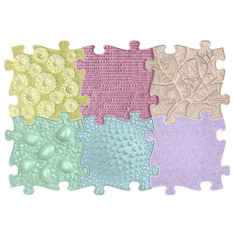 WOOPIE Mata Sensoryczna Ortopedyczna Puzzle 6 elementy WOOPIE Mata Sensoryczna Ortopedyczna Puzzle 6 elementy