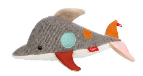 Pierwsza przytulanka Delfin patchwork maskotka zabawka dla dzieci sigikid Pierwsza przytulanka Delfin patchwork maskotka zabawka dla dzieci sigikid