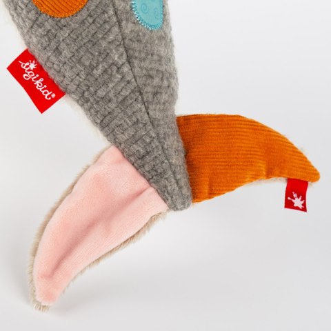 Pierwsza przytulanka Delfin patchwork maskotka zabawka dla dzieci sigikid Pierwsza przytulanka Delfin patchwork maskotka zabawka dla dzieci sigikid