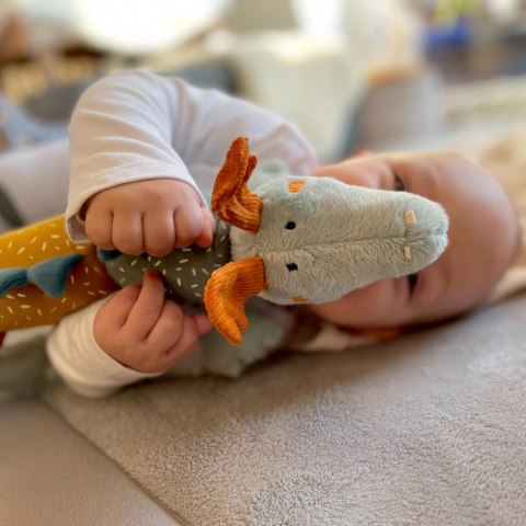 Przytulanka Smok na rzepy wielofunkcyjna zabawka rozwojowa dzieci sigikid Przytulanka Smok na rzepy wielofunkcyjna zabawka rozwojowa dzieci sigikid