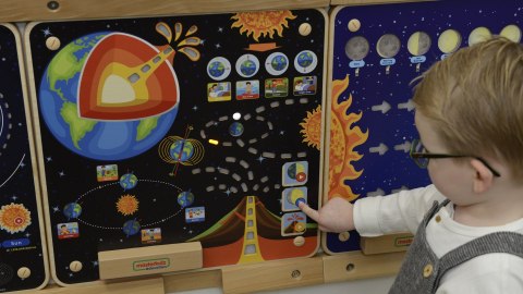 MASTERKIDZ Tablica Edukacyjna Ziemia Montessori MASTERKIDZ Tablica Edukacyjna Ziemia Montessori