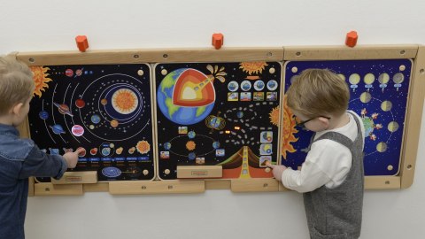 MASTERKIDZ Tablica Edukacyjna Ziemia Montessori MASTERKIDZ Tablica Edukacyjna Ziemia Montessori
