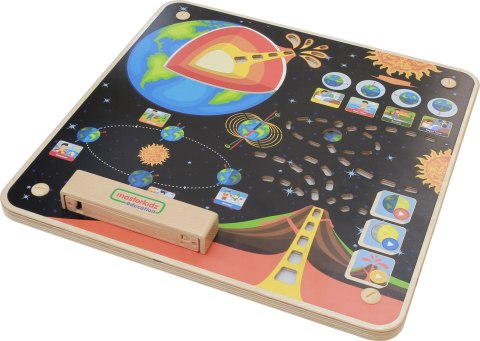 MASTERKIDZ Tablica Edukacyjna Ziemia Montessori MASTERKIDZ Tablica Edukacyjna Ziemia Montessori