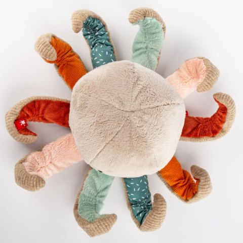 Pierwsza przytulanka Ośmiornica patchwork maskotka zabawka dzieci sigikid