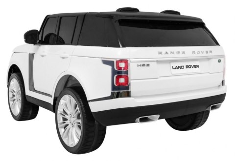 Range Rover HSE 2-osobowe Autko dla dzieci Biały SUV + Pilot