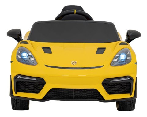 Pojazd Porsche Spyder RS 718 Żółty Pojazd Porsche Spyder RS 718 Żółty