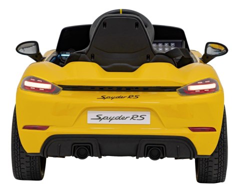 Pojazd Porsche Spyder RS 718 Żółty Pojazd Porsche Spyder RS 718 Żółty