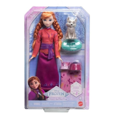Disney Frozen Księżniczka Anna z wilczkiem Disney Frozen Księżniczka Anna z wilczkiem