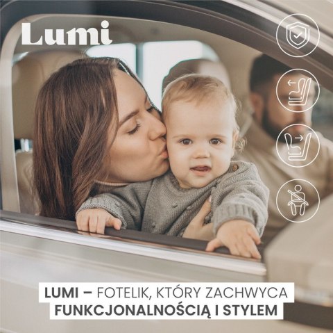 FOTELIK LUMI I-SIZE GREEN (40-150) FOTELIK LUMI I-SIZE GREEN (40-150)