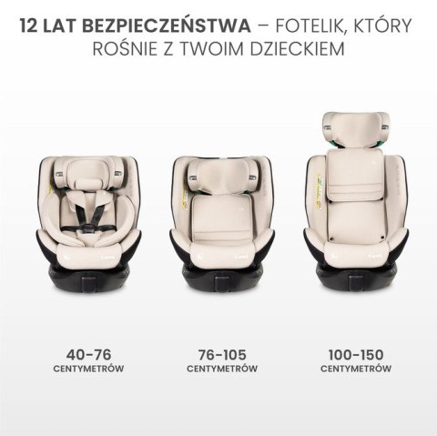 FOTELIK LUMI I-SIZE GREEN (40-150) FOTELIK LUMI I-SIZE GREEN (40-150)