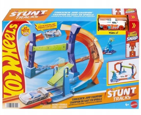 Hot Wheels Mistrzowski skok na pętli Tor wyścigowy Hot Wheels Mistrzowski skok na pętli Tor wyścigowy