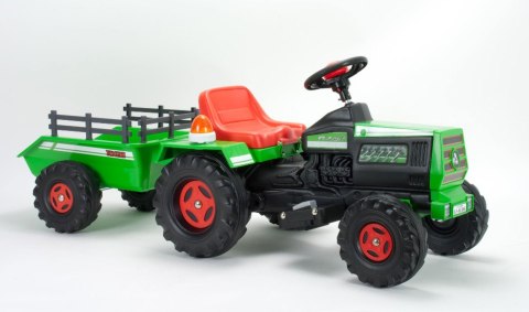 INJUSA Traktor Na Akumulator Basic 6V + Przyczepka INJUSA Traktor Na Akumulator Basic 6V + Przyczepka