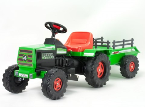 INJUSA Traktor Na Akumulator Basic 6V + Przyczepka INJUSA Traktor Na Akumulator Basic 6V + Przyczepka